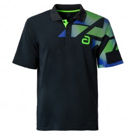 Andro Shirt Benzon Cotton black/green