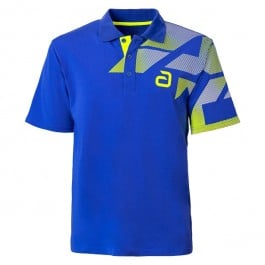 Andro Shirt Benzon Cotton blue/yellow