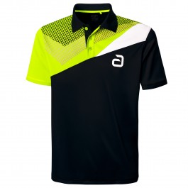 Andro Shirt Lavor black/yellow