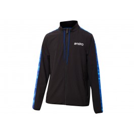 Andro T- Jacket Lennox Noir/bleu