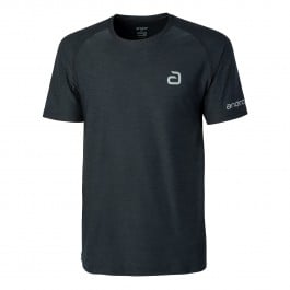 Andro T-Shirt Alpha Melange black