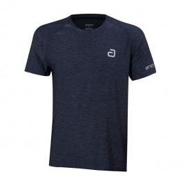 Andro T-Shirt Alpha Melange bleu foncé