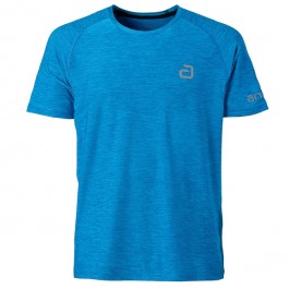 Andro T-Shirt Alpha Melange lagoon blue