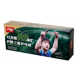 DHS RS40+ 3*** ITTF 10 Balls (seam) 