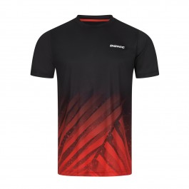 DONIC T-Shirt Argon black/red