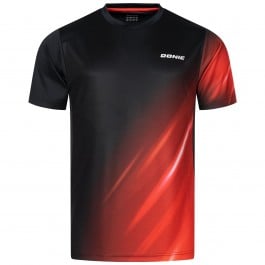 Donic T-Shirt Drop noire/rouge