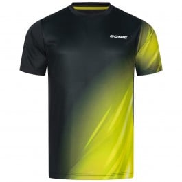 Donic T-Shirt Drop noire/jaune