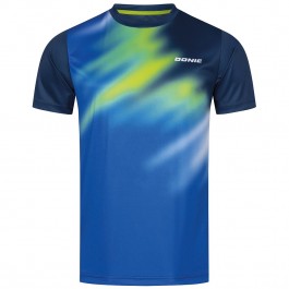Donic T-Shirt Furious navy/royalblue/lime