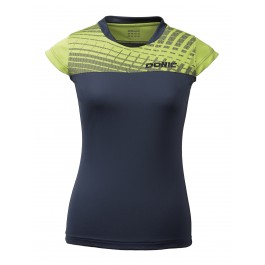 Donic T-shirt Liberty Lady Lime/navy