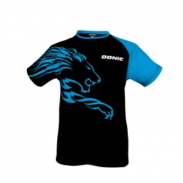 Donic T-shirt Lion Noir/cyan
