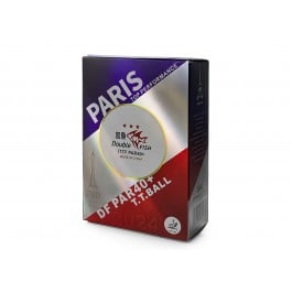 Double Fish PAR40+ 3*** ITTF 6 Balls (seam) Paris 