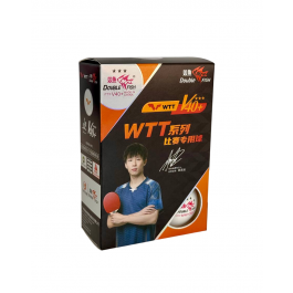 Double Fish V40+ 3*** WTT ITTF 6 Balles