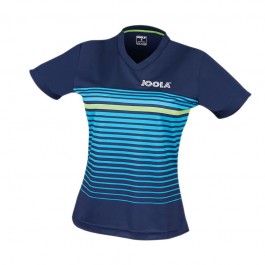 Joola Chemisette Stripes Lady bleu marine