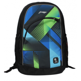 Li-Ning Backpack ABSR206-1C black/green/blue