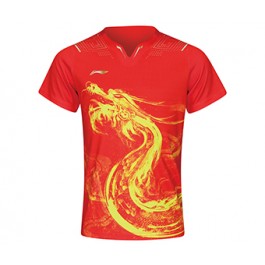 Li-Ning Kids' T-Shirt AAYR366-1C red
