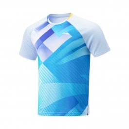 Li-Ning T-Shirt AAYU031-4C bleu ciel/gris