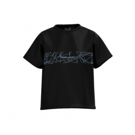 Mizuno Lady Athletics Graphic Tee Black