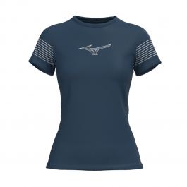Mizuno Lady Athletics Mizuno Tee Blue Wing Teal