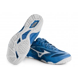 Mizuno Chaussures Wave Medal 6 (2021) mediterranian bleu/blanc