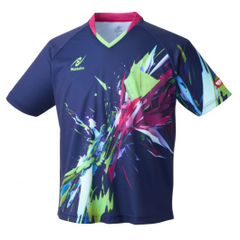 Nittaku T-shirt Bright Burst (2218) navy