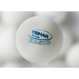 Tibhar Balles Basic 40mm Blanc 144 Pcs
