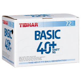 Tibhar Basic 40+ SYNTT NG (avec joint) 72 balles