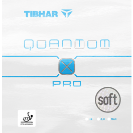 Tibhar Quantum X PRO Soft bleu