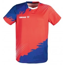 Tibhar T-Shirt France rouge neon