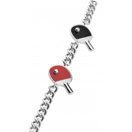 Vinqui Table Tennis Raquette Curb Bracelet