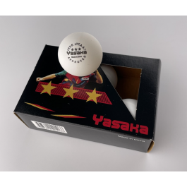 Yasaka Balls 3*** 38mm 6pcs White