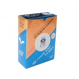 Yinhe H40+ 3*** 2025 WTT ITTF 6 Balls (seam)