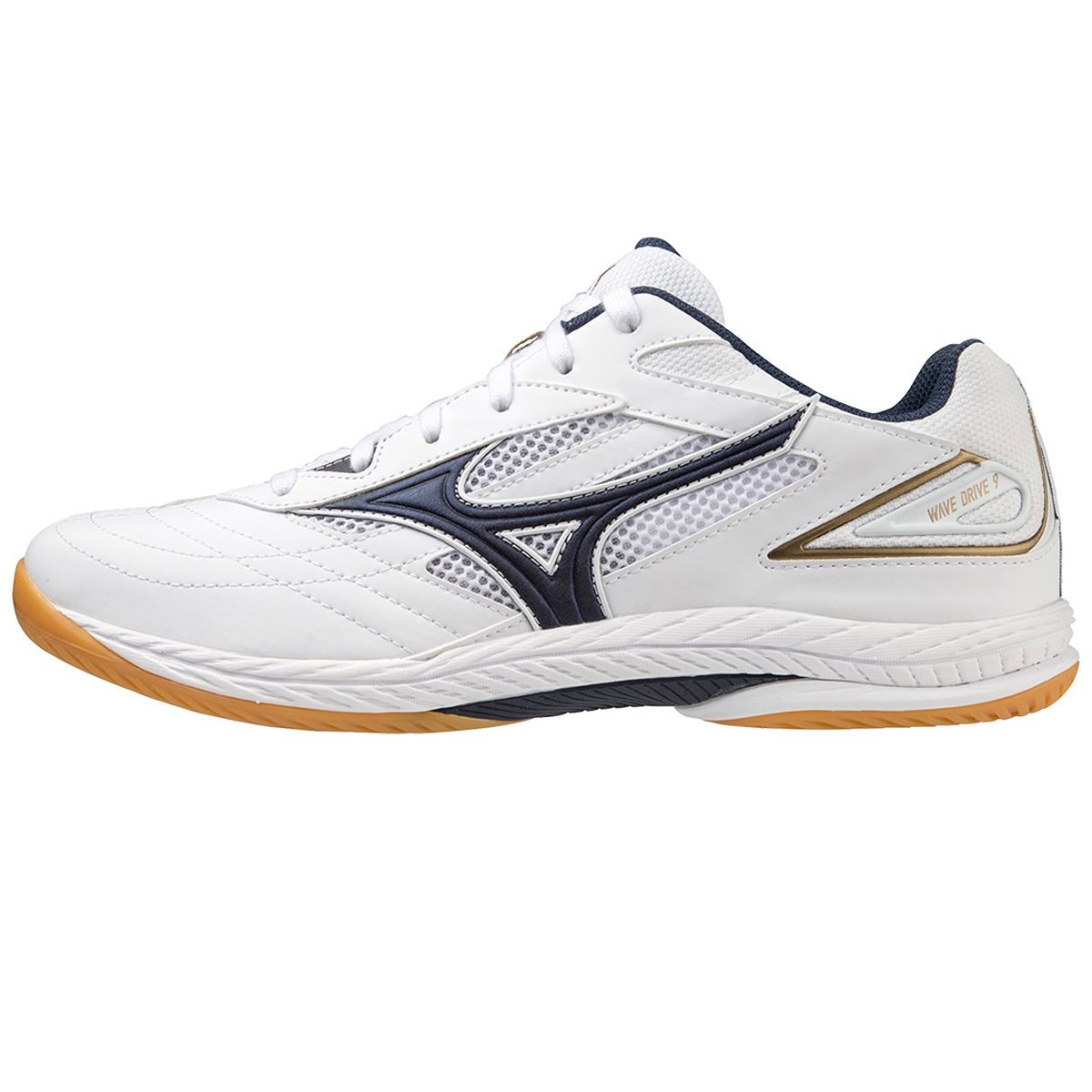 Mizuno Shoes Wave Drive 9 white blue Tabletennis11