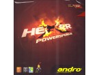 Voir Table Tennis Rubbers Andro Hexer Powersponge