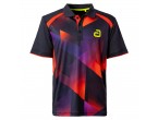 Voir Table Tennis Clothing Andro Shirt Lanton black/red