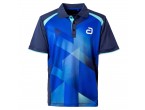 Voir Table Tennis Clothing Andro Shirt Lanton darkblue/blue