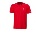 Voir Table Tennis Clothing Andro T-Shirt Alpha Melange chili red