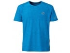 Voir Table Tennis Clothing Andro T-Shirt Alpha Melange lagoon blue