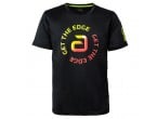Voir Table Tennis Clothing Andro T-Shirt Panji black/yellow