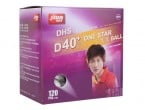 Voir Table Tennis Balls DHS D40+ 1* 120 Balles (seam)