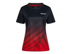 Voir Table Tennis Clothing DONIC Flow Lady black/red