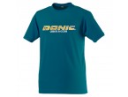 Voir Table Tennis Clothing Donic Kids' T-shirt Logo (cotton) dark aqua