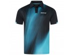 Voir Table Tennis Clothing Donic Shirt Fire black/light blue