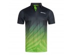 Voir Table Tennis Clothing DONIC Shirt Flow black/lime