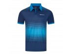 Voir Table Tennis Clothing DONIC Shirt Push navy/cyan