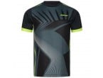 Voir Table Tennis Clothing DONIC T-Shirt Sector noir/gris/citron vert