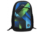 Voir Table Tennis Bags Li-Ning Backpack ABSR206-1C black/green/blue