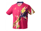 Voir Table Tennis Clothing Nittaku T-shirt Bright Burst (2218) rose