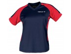 Voir Table Tennis Clothing Tibhar Shirt Mundo Lady navy/red