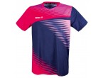 Voir Table Tennis Clothing T-shirt Tibhar Azur rose/bleu foncé