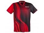 Voir Table Tennis Clothing Tibhar T-Shirt River L2 black/red